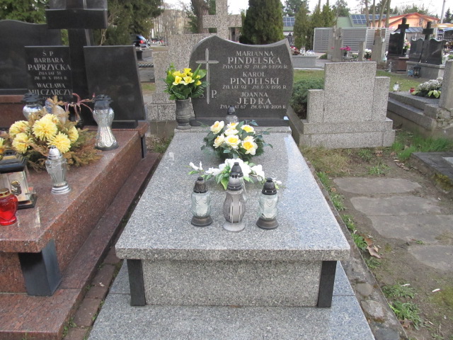 Grób Marianna Pindelska