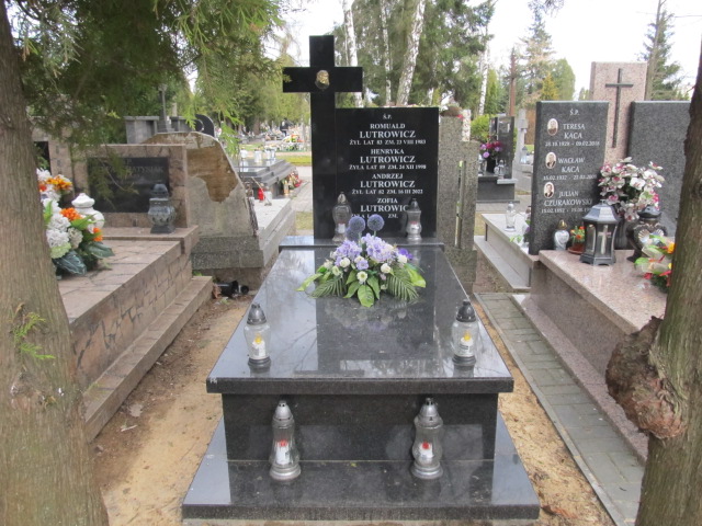 Grób Andrzej Lutrowicz