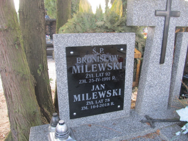 Zofia Milewska 1902 Piaseczno - Grobonet - Wyszukiwarka osób pochowanych