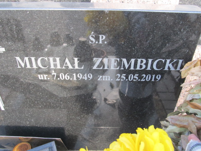 Michał Ziembicki 1949 Piaseczno - Grobonet - Wyszukiwarka osób pochowanych