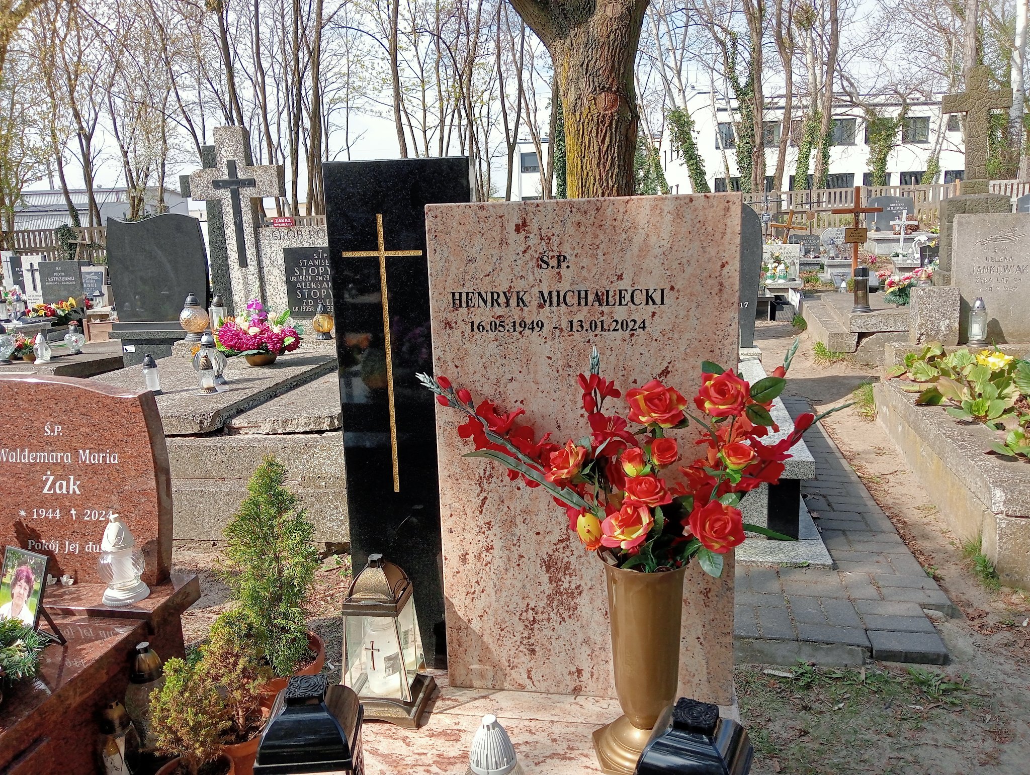 Henryk Michalecki 1949 Piaseczno - Grobonet - Wyszukiwarka osób pochowanych