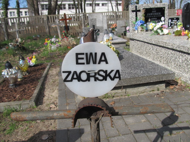 Ewa Zaorska 1970 Piaseczno - Grobonet - Wyszukiwarka osób pochowanych