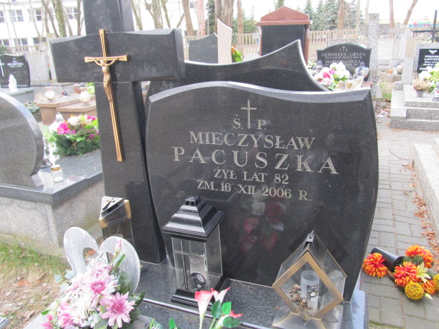 Mieczysław Pacuszka 1924 Piaseczno - Grobonet - Wyszukiwarka osób pochowanych