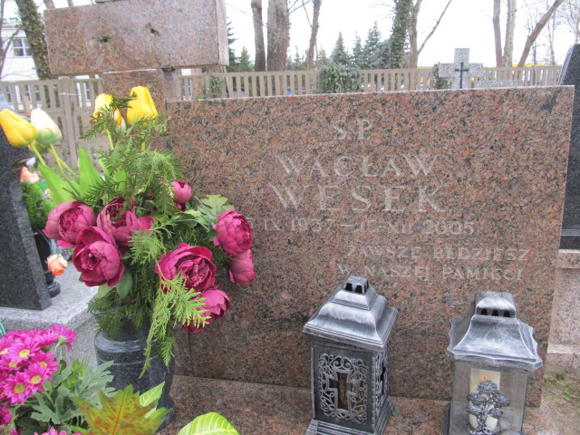 Wacław Węsek 1937 Piaseczno - Grobonet - Wyszukiwarka osób pochowanych