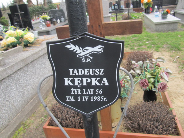 Tadeusz Kępka 1928 Piaseczno - Grobonet - Wyszukiwarka osób pochowanych