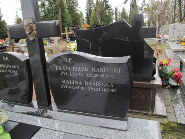 Halina Rasińska 1926 Piaseczno - Grobonet - Wyszukiwarka osób pochowanych