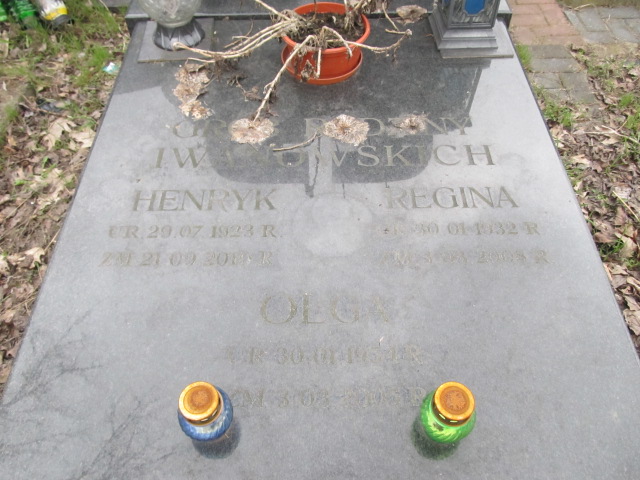 Regina Iwanowska 1932 Piaseczno - Grobonet - Wyszukiwarka osób pochowanych