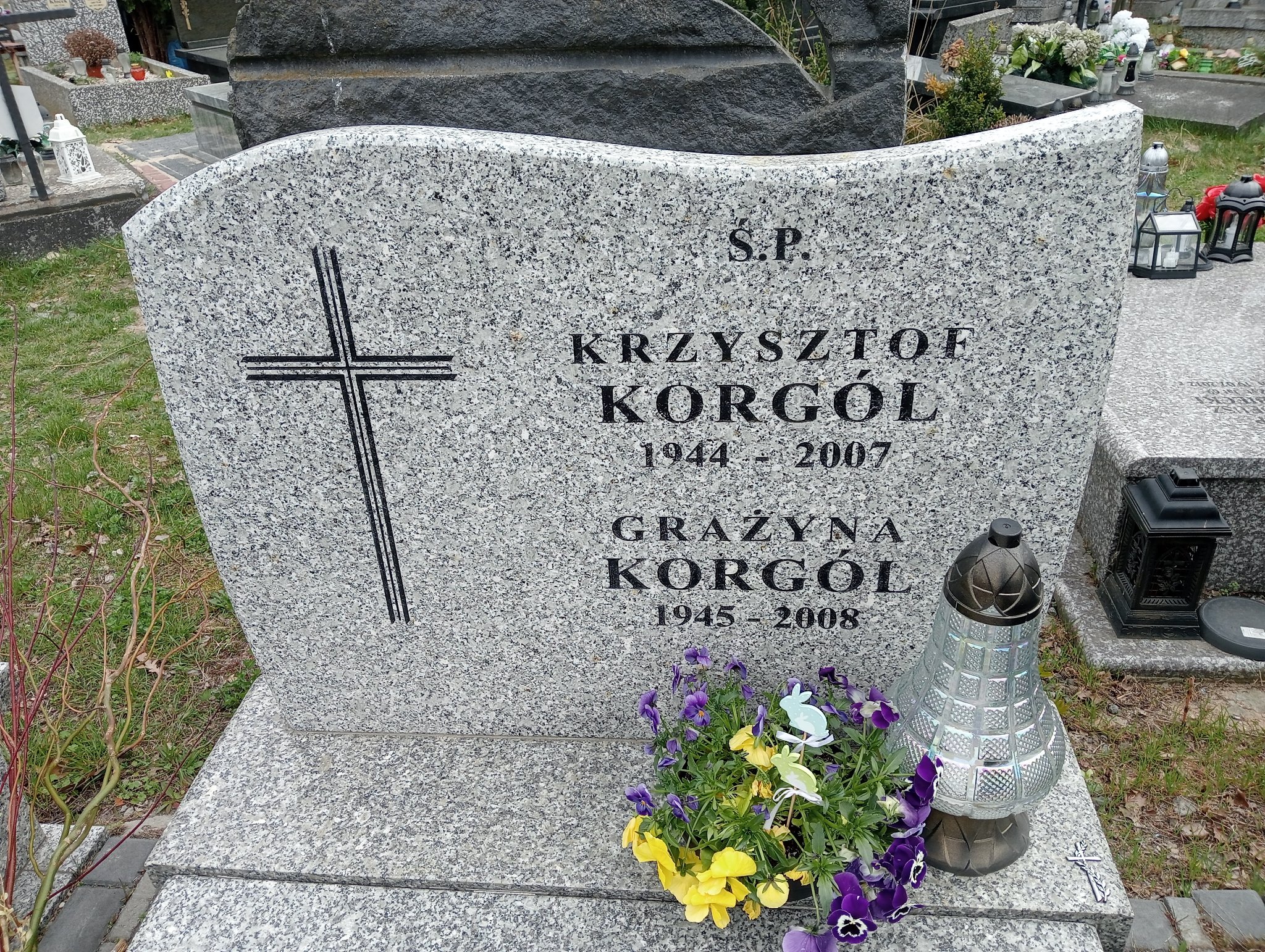 Grób Grażyna Korgól