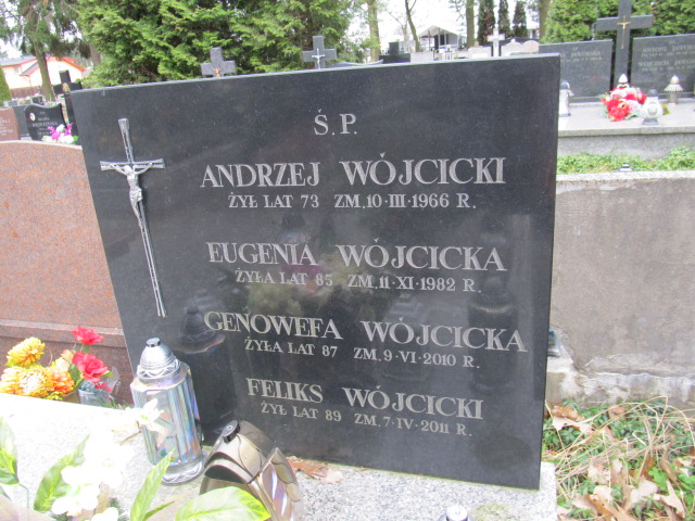 Eugenia Wójcicka 1897 Piaseczno - Grobonet - Wyszukiwarka osób pochowanych