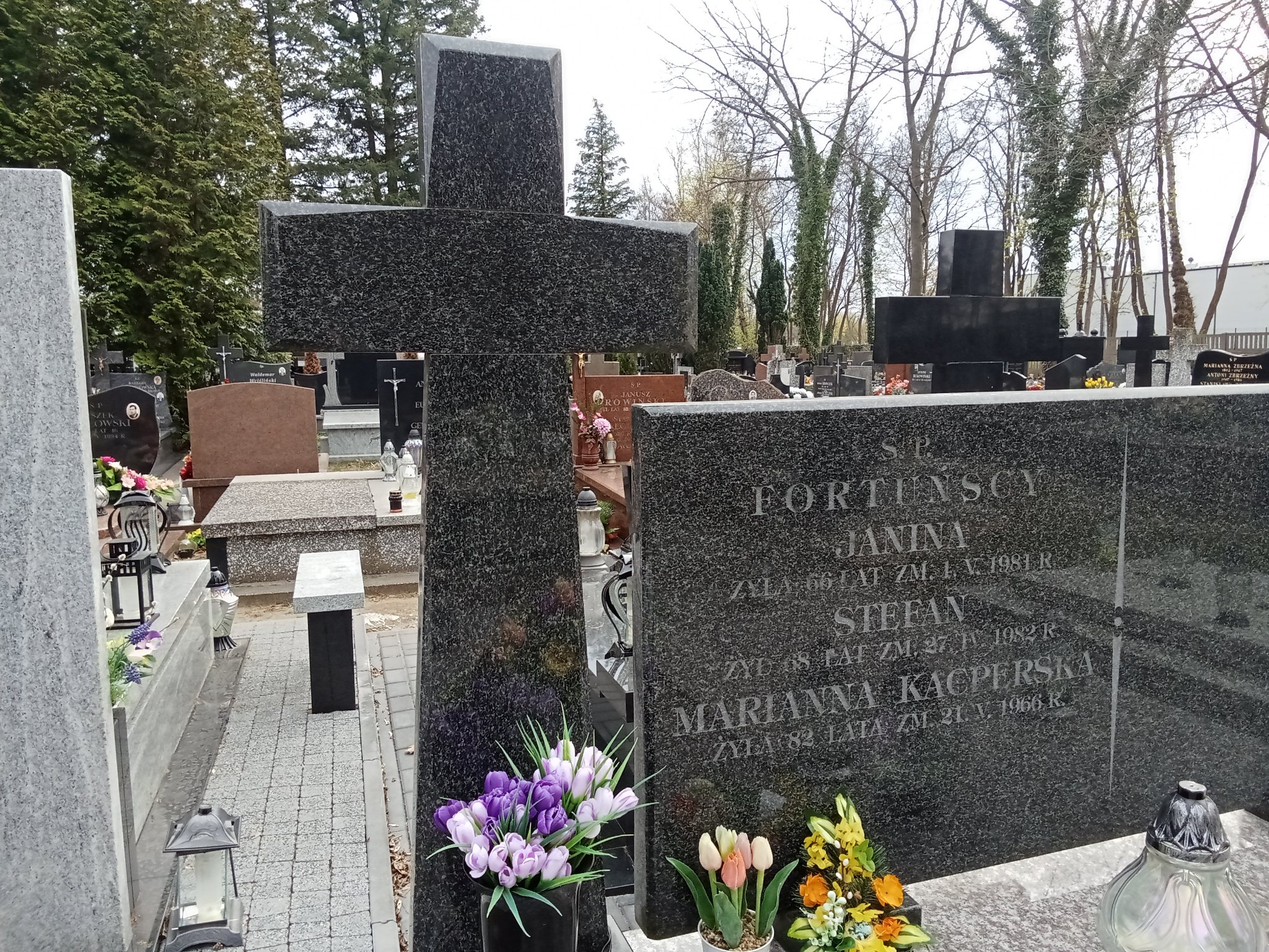 Grób Janina Fortuńska