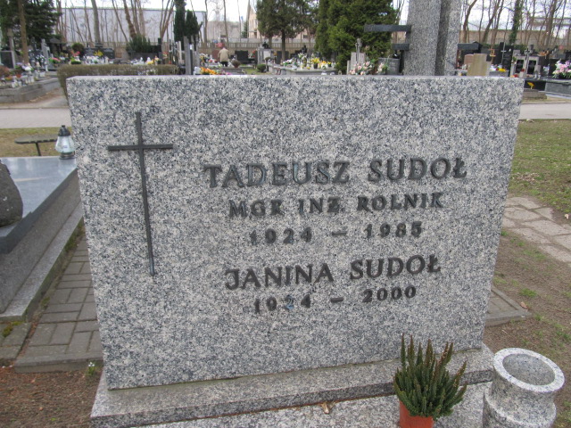 Janina Sudoł 1924 Piaseczno - Grobonet - Wyszukiwarka osób pochowanych