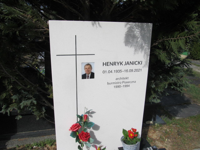 Henryk Janicki 1935 Piaseczno - Grobonet - Wyszukiwarka osób pochowanych