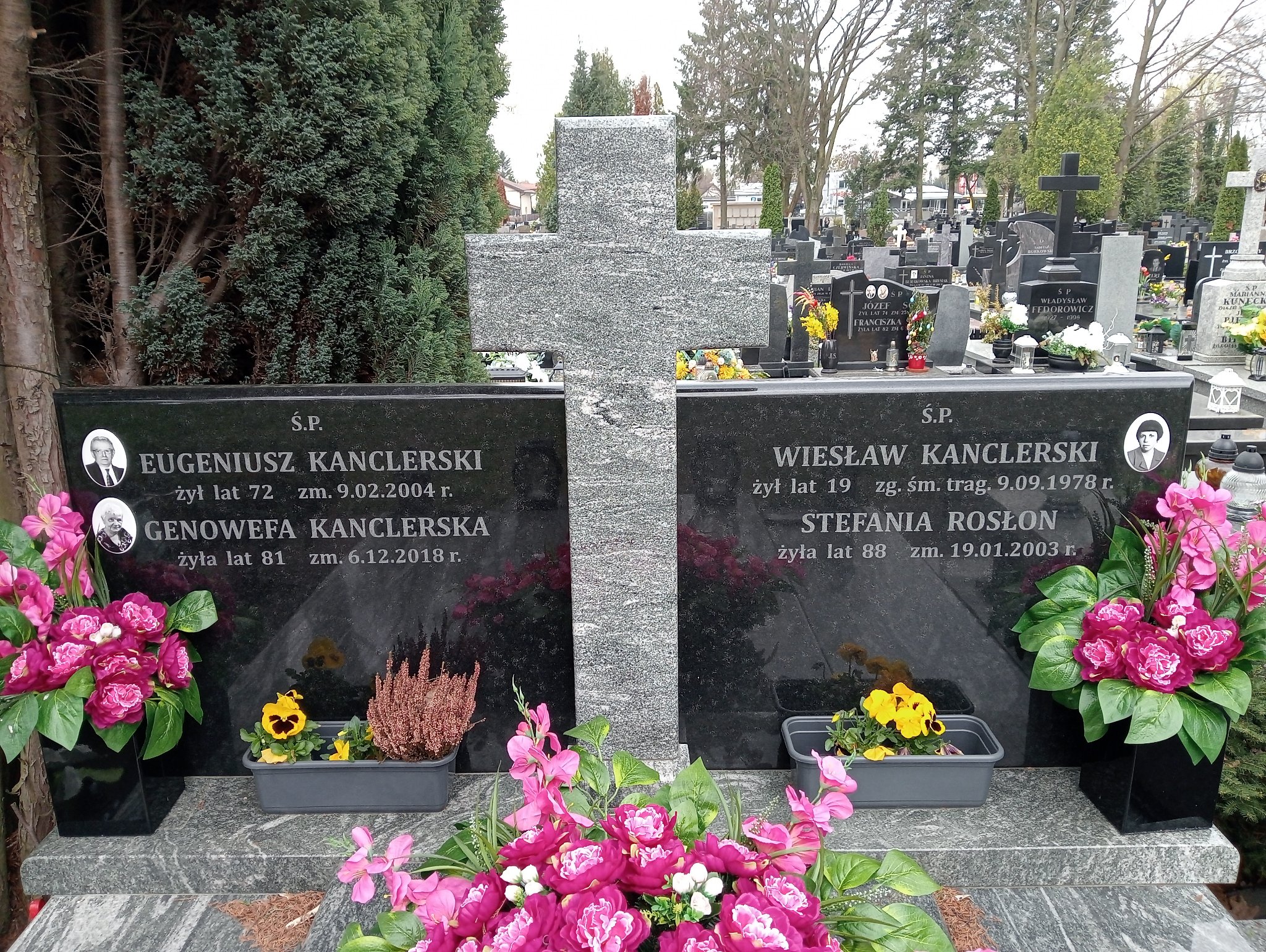 Grób Genowefa Kanclerska