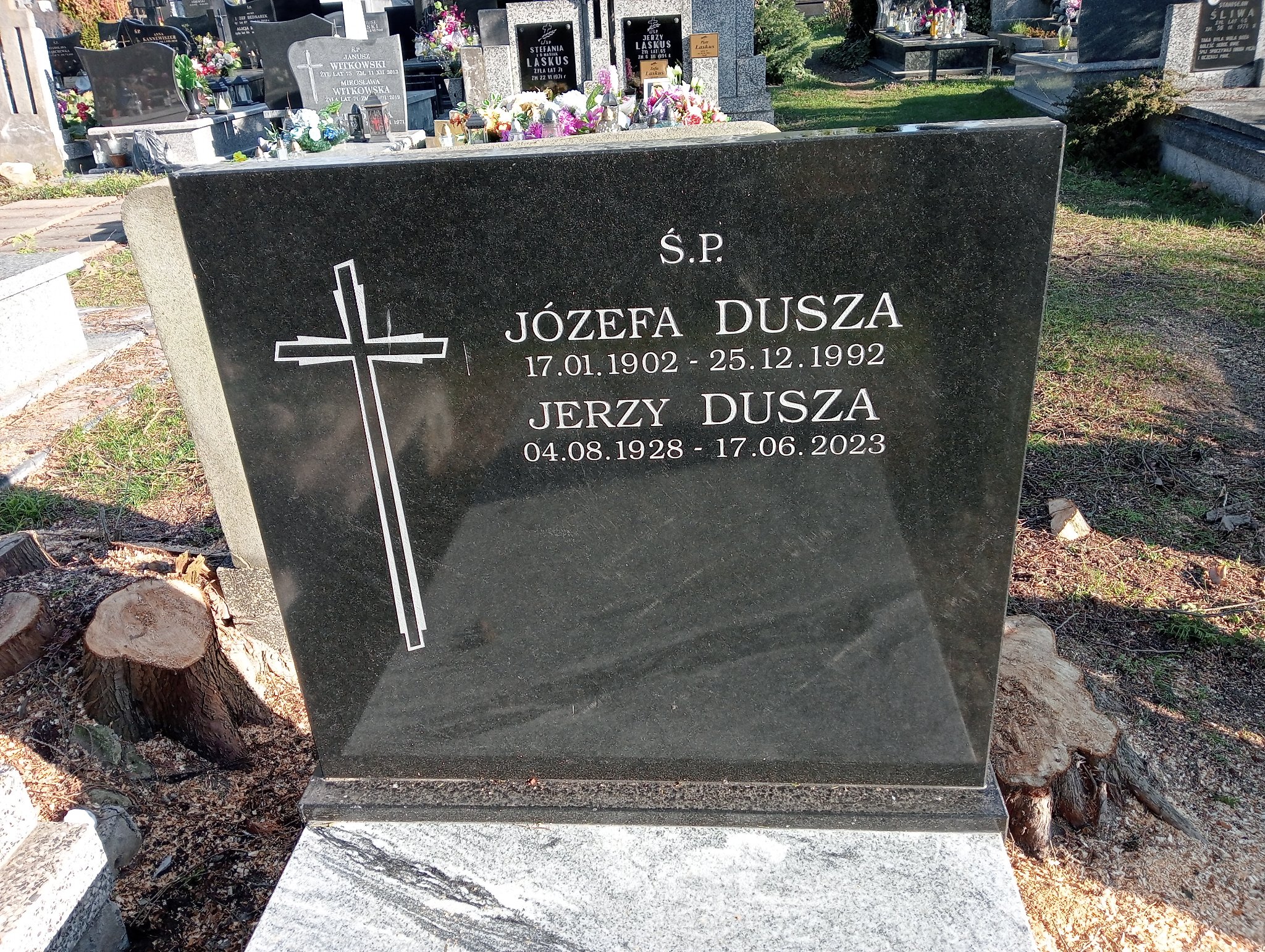 Grób Jerzy Dusza