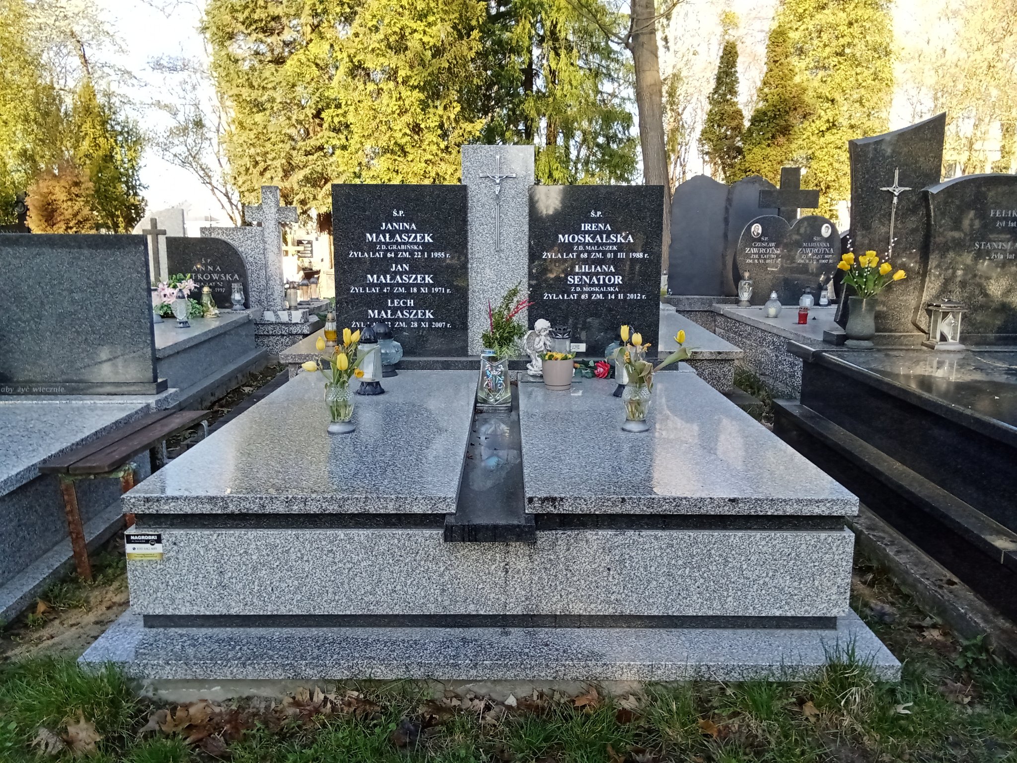 Grób Irena Moskalska