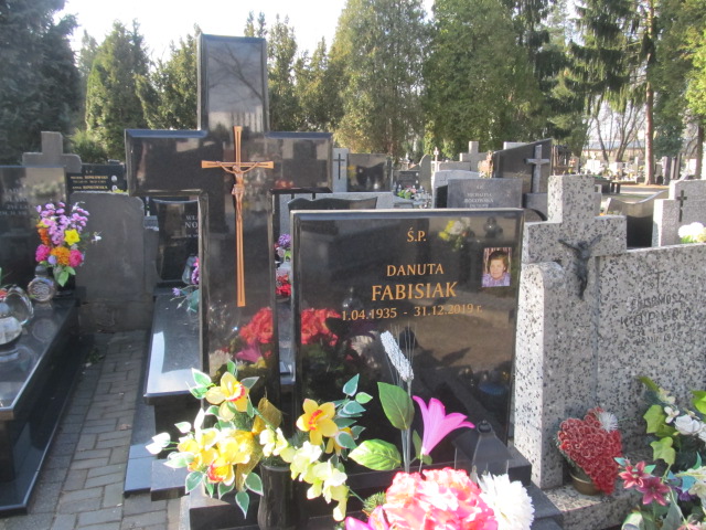 Danuta Fabisiak 1935 Piaseczno - Grobonet - Wyszukiwarka osób pochowanych