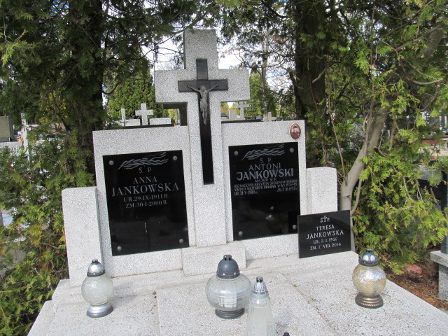 Anna Jankowska 1911 Piaseczno - Grobonet - Wyszukiwarka osób pochowanych