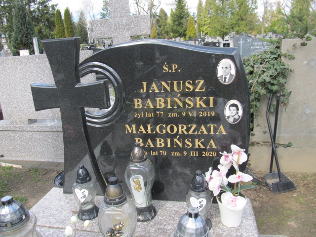 Małgorzata Babińska 1949 Piaseczno - Grobonet - Wyszukiwarka osób pochowanych