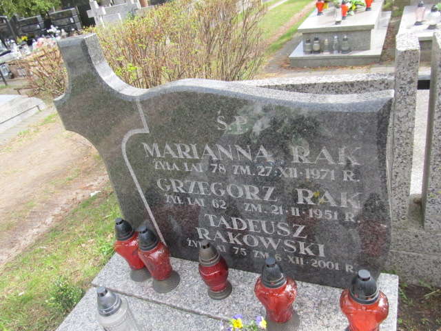 Tadeusz Rakowski 1926 Piaseczno - Grobonet - Wyszukiwarka osób pochowanych