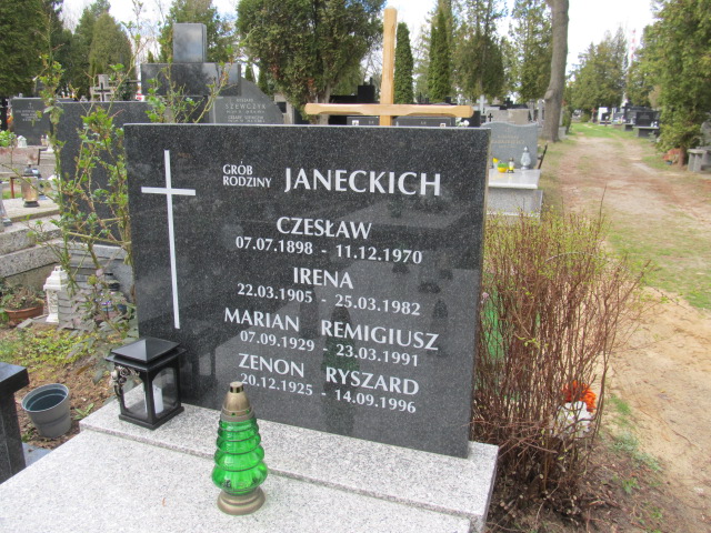 Marian Janecki 1929 Piaseczno - Grobonet - Wyszukiwarka osób pochowanych