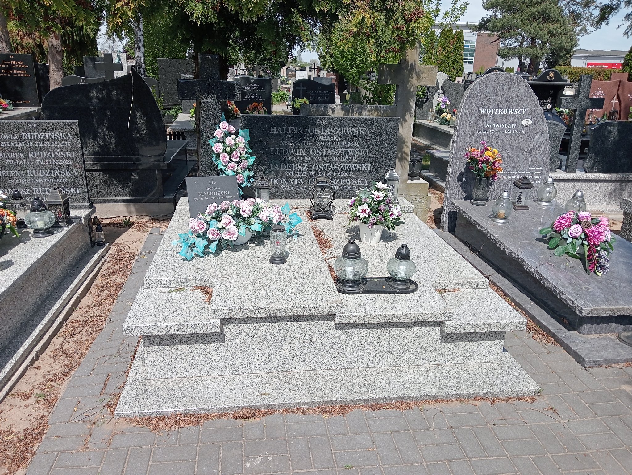 Grób Ludwik Ostaszewski