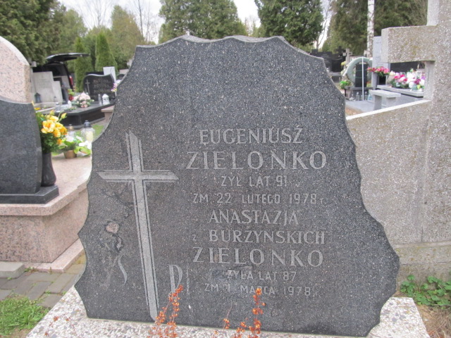 Eugeniusz Zielonka 1887 Piaseczno - Grobonet - Wyszukiwarka osób pochowanych