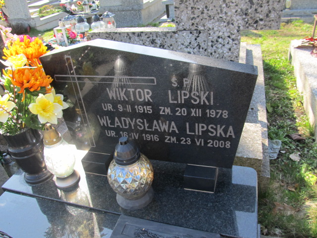 Wiktor Lipski 1915 Piaseczno - Grobonet - Wyszukiwarka osób pochowanych