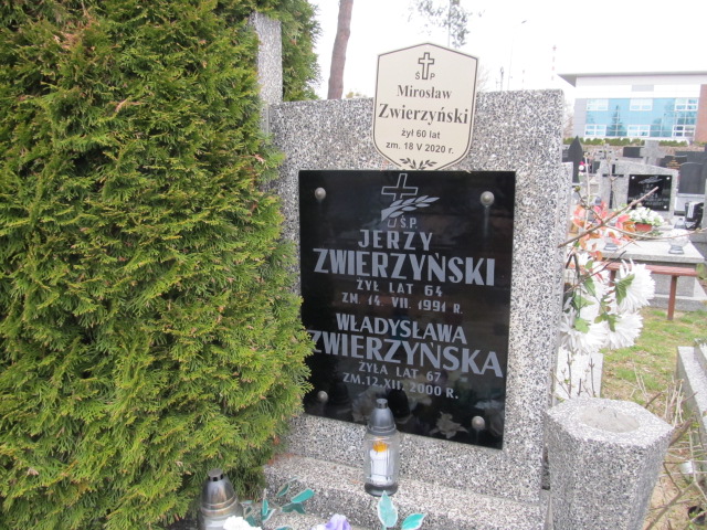 Elżbieta Zwierzyńska 1958 Piaseczno - Grobonet - Wyszukiwarka osób pochowanych