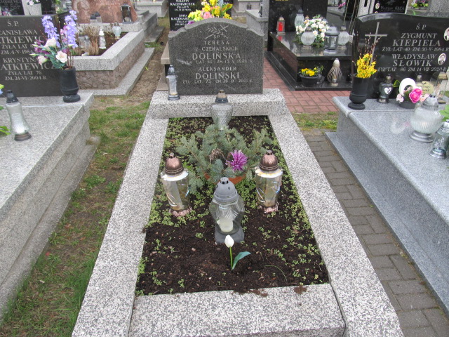 Grób Teresa Dolińska