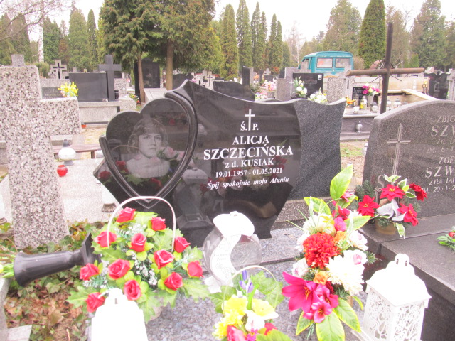 Grób Alicja Szczecińska