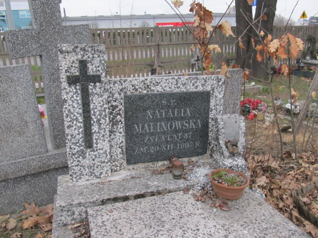 Natalia Malinowska 1960 Piaseczno - Grobonet - Wyszukiwarka osób pochowanych
