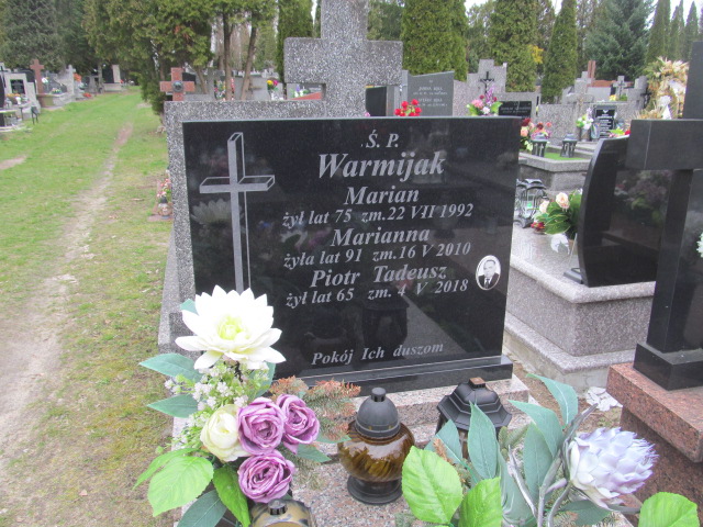 Marianna Warmijak 1919 Piaseczno - Grobonet - Wyszukiwarka osób pochowanych