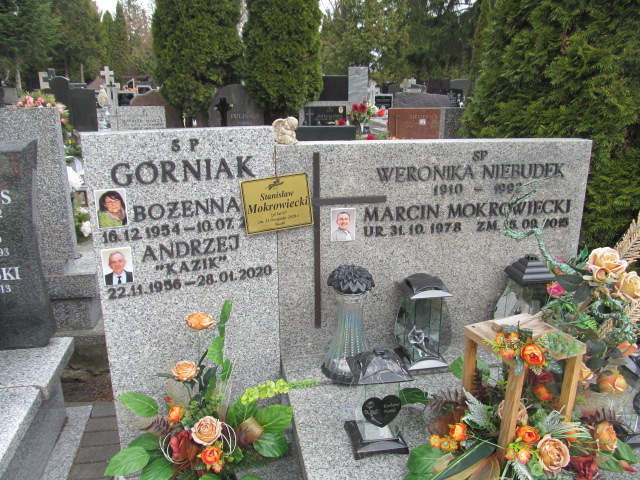 Bożenna Górniak 1954 Piaseczno - Grobonet - Wyszukiwarka osób pochowanych