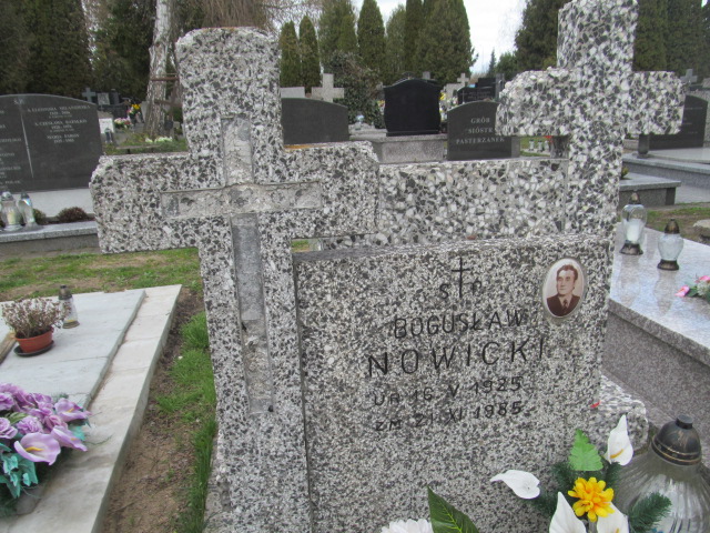 Bogusław Nowicki 1925 Piaseczno - Grobonet - Wyszukiwarka osób pochowanych