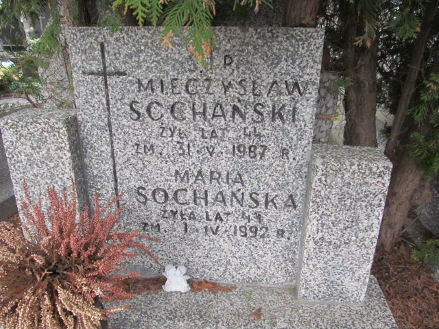 Maria Sochańska 1947 Piaseczno - Grobonet - Wyszukiwarka osób pochowanych