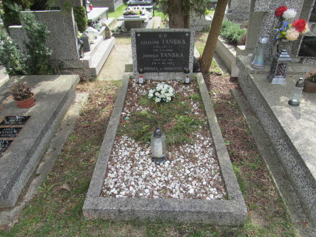 Grób Czesława Tańska
