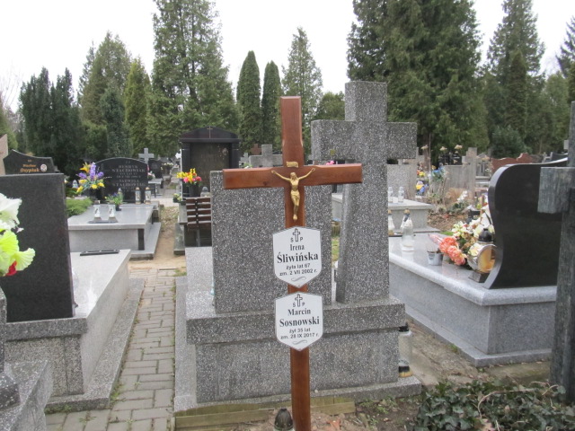 Irena Śliwińska 1935 Piaseczno - Grobonet - Wyszukiwarka osób pochowanych