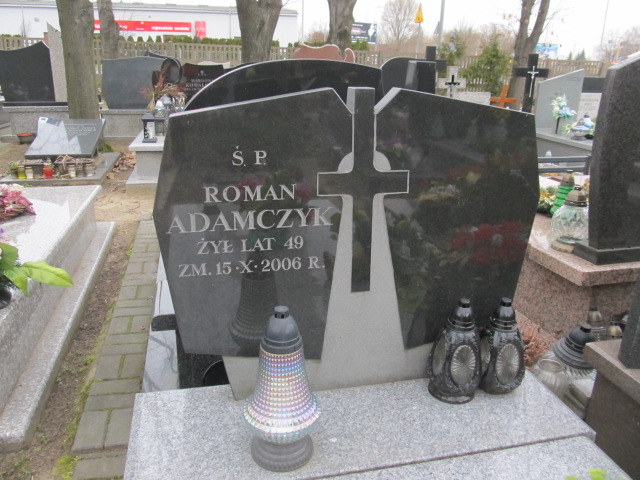 Grób Roman Adamczyk