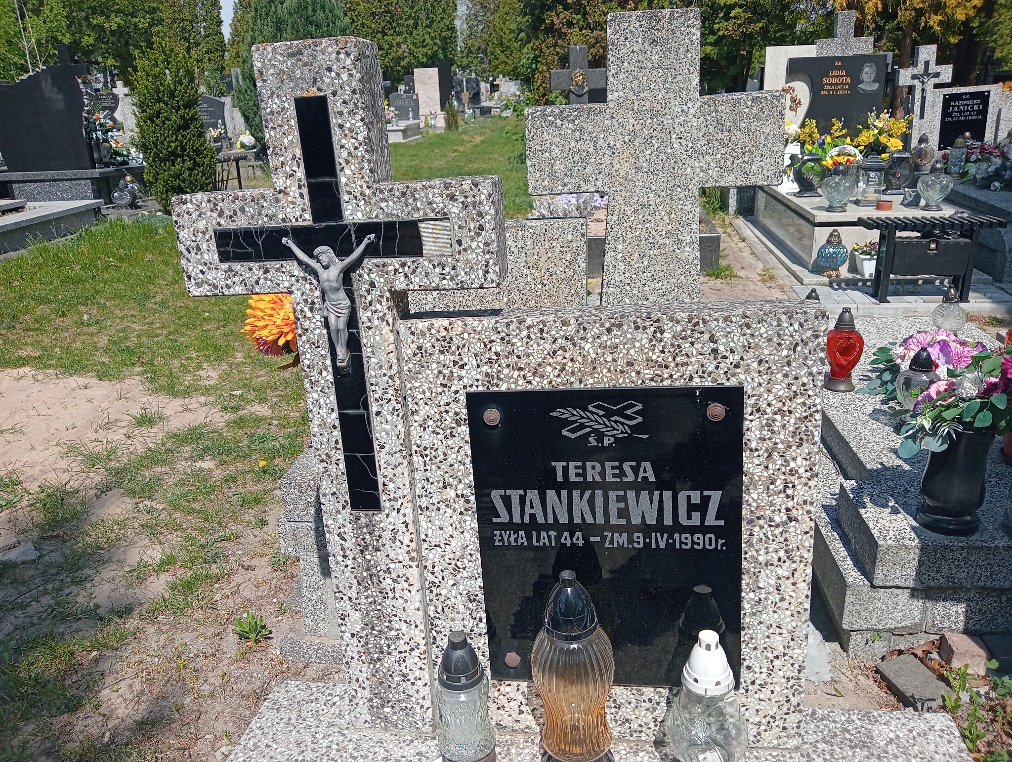 Teresa Stankiewicz 1946 Piaseczno - Grobonet - Wyszukiwarka osób pochowanych