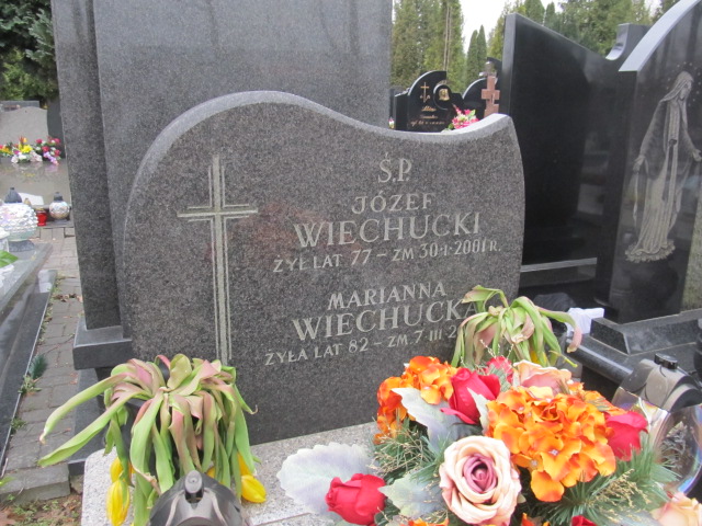 Józef Wiechucki 1923 Piaseczno - Grobonet - Wyszukiwarka osób pochowanych