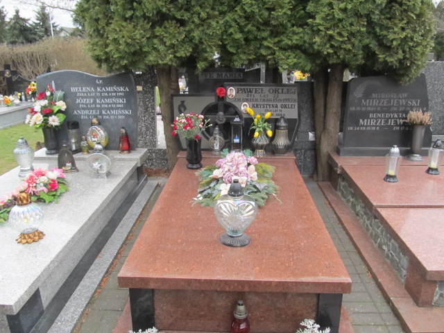 Grób Krystyna Oklej