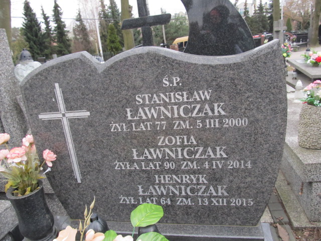 Henryk Ławniczak 1951 Piaseczno - Grobonet - Wyszukiwarka osób pochowanych