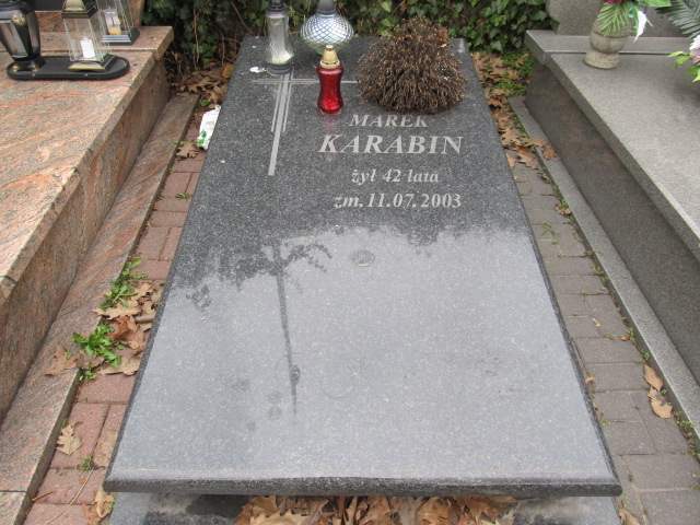 Marek Karabin 1960 Piaseczno - Grobonet - Wyszukiwarka osób pochowanych