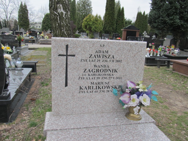 Adam Zawisza 1973 Piaseczno - Grobonet - Wyszukiwarka osób pochowanych