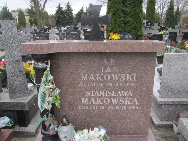 Jan Makowski 1921 Piaseczno - Grobonet - Wyszukiwarka osób pochowanych