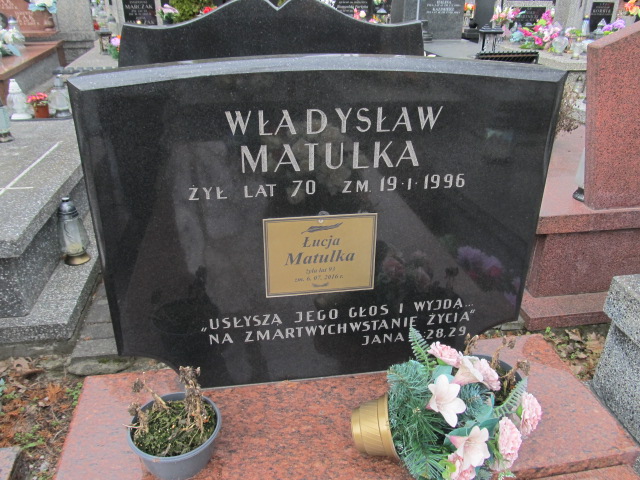 Łucja Matulka 1922 Piaseczno - Grobonet - Wyszukiwarka osób pochowanych