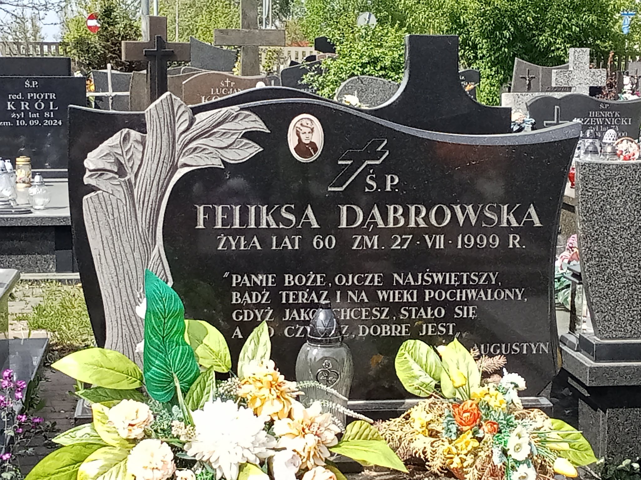 Grób Feliksa Dąbrowska