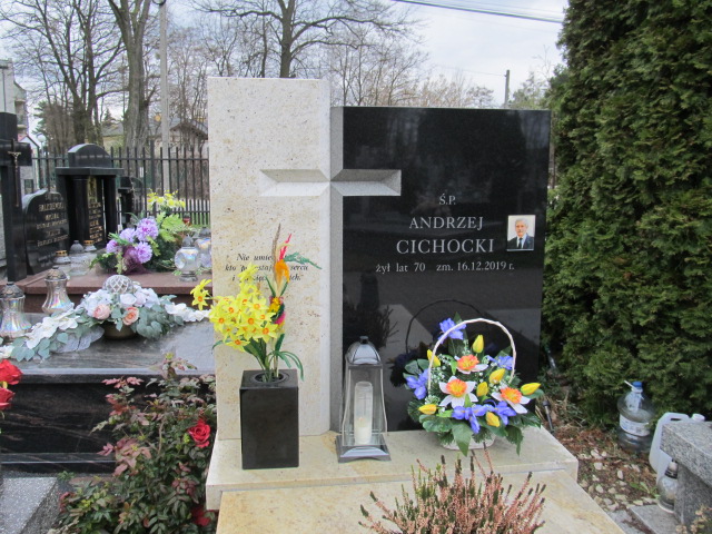 Andrzej Cichocki 1949 Piaseczno - Grobonet - Wyszukiwarka osób pochowanych